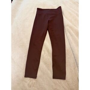 Zyia women's brown textured leggings